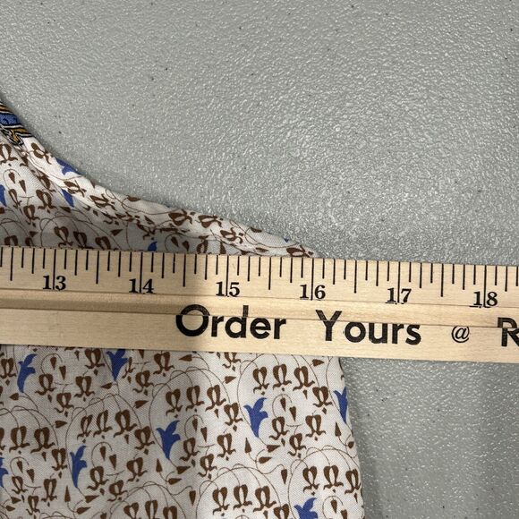 A. Byer Dress Juniors Size 11 Halter Neck Paisley Lightweight - Picture 8 of 14